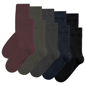 Björn Borg Strømper 10P Essential Long Socks Flerfarvet-2 Str 41/45 Herre