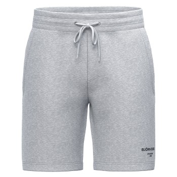 Björn Borg Essential Sweatshorts Men Cotton Blend Lysegrå XX-Large Herre