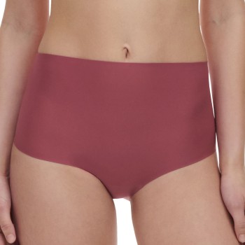Chantelle Trusser Soft Stretch Full Brief Mørkrosa  One Size Dame