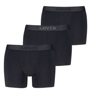 Levis 3P Logo Boxer Briefs Sort bomuld Medium Herre