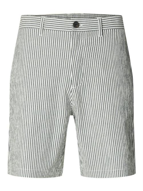 SLHREGULAR-KARL SEERSUCKER SHORTS