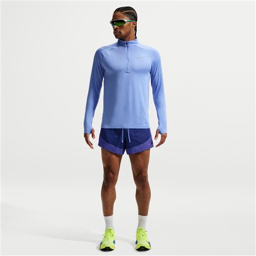 Nike Stride Plus Dri-FIT-løbeshorts med indershorts (13 cm) til mænd - blå