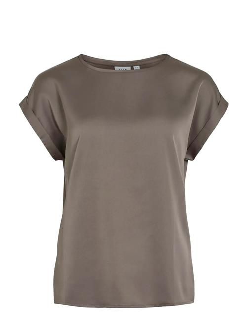 Vila | Viellette S/S Satin Top - Noos | 44