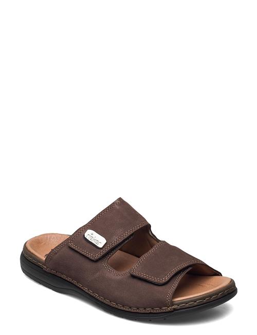 Rieker | Rieker Mens Sandals 25590-25 Brown | 40