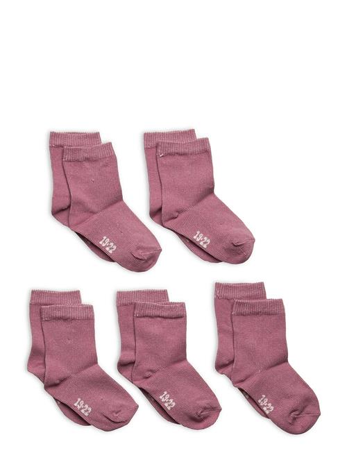 Minymo | Ankle Sock -Solid (5-Pack) | 15-18