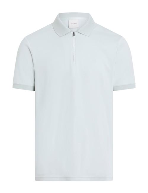 Calvin Klein | Smooth Cotton Welt Zip Polo | XXL