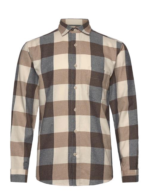Lindbergh | Checked Twill Shirt L/S | M