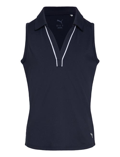 PUMA Golf | Girls Cloudspun Piped Sl Polo | 116