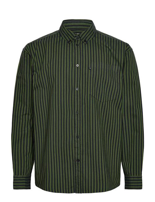 WOOD WOOD | Wwday Striped Aa Embroidery Shirt G | L