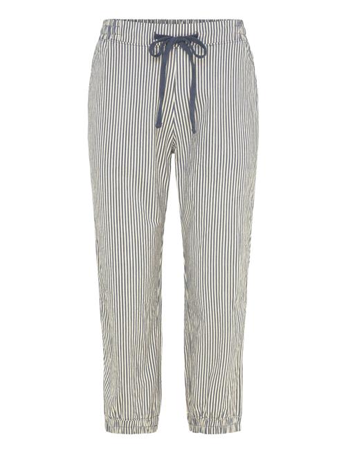 Kaffe | Kanaya Striped Capri Pants | 36
