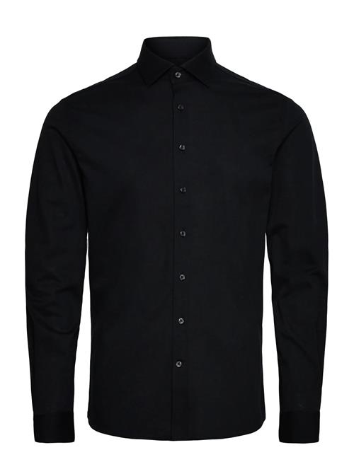 Lindbergh Black | Piqué Knitted Shirt L/S | L