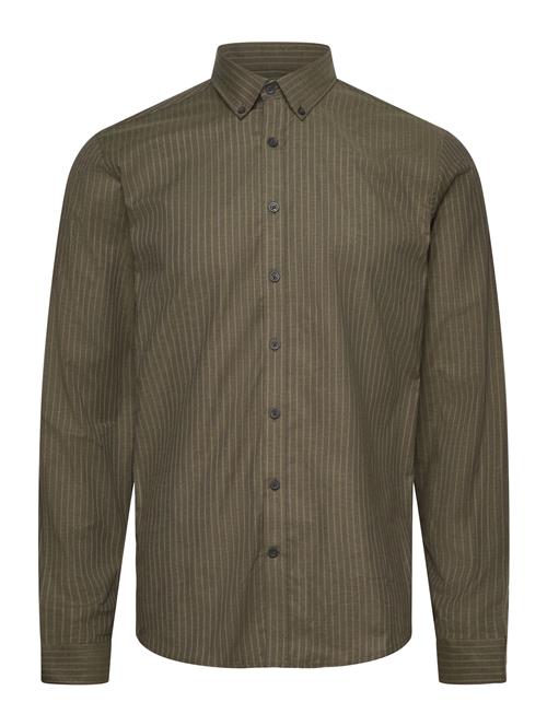 Lindbergh | Striped Superflex Oxford L/S | XL
