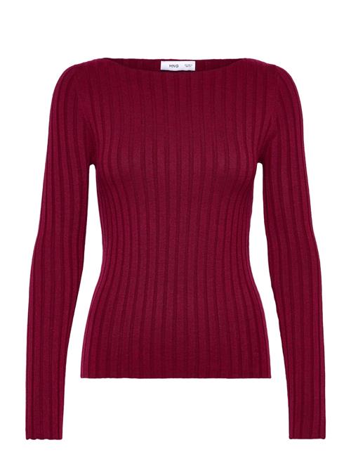 Mango | Boat Neck Ribbed Sweater | L
