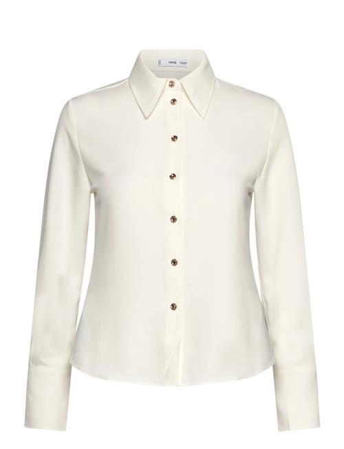 Mango | Shirt With Jewel Buttons | M
