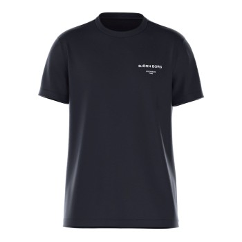 Björn Borg Borg Essential T-shirt Men Mørkblå bomuld Large Herre