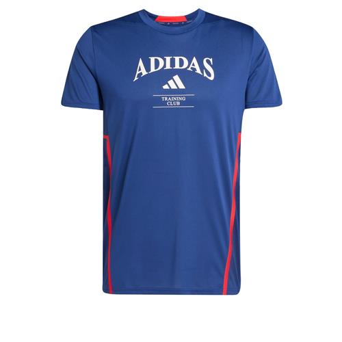 ADIDAS PERFORMANCE Funktionsskjorte 'Design For Training Legacy'  mørkeblå / rød / hvid