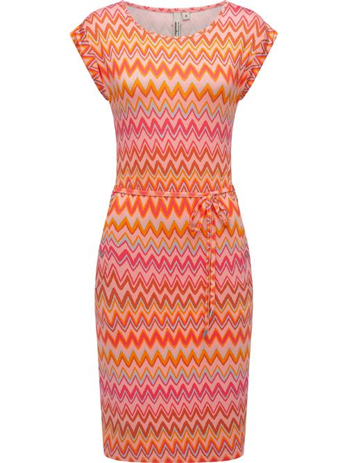 Ragwear Sommerkjole 'Taggien'  lilla / orange-meleret / pink / lyserød