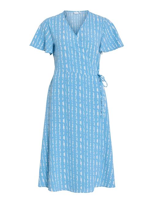 VILA Kjole 'VILovie'  lyseblå / hvid