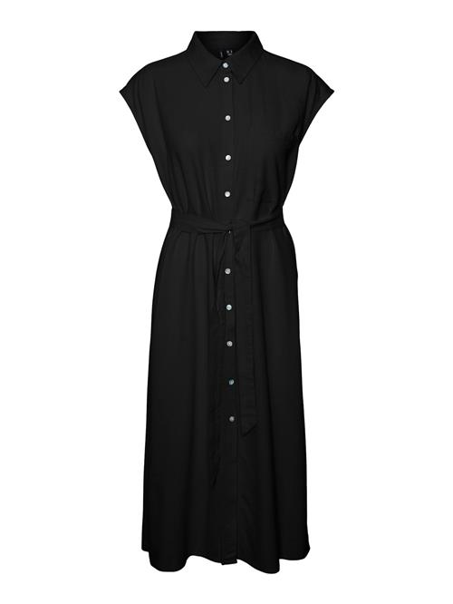 VERO MODA Blusekjole 'VMMymilo'  sort / hvid