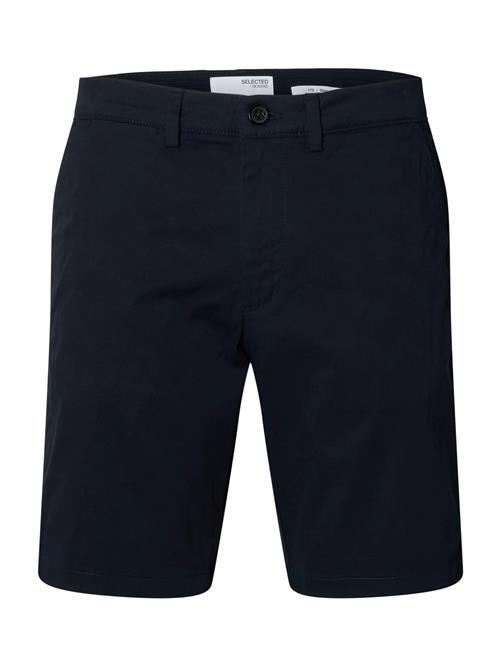 SELECTED Lærredsbukser 'SLHMiles'  marin