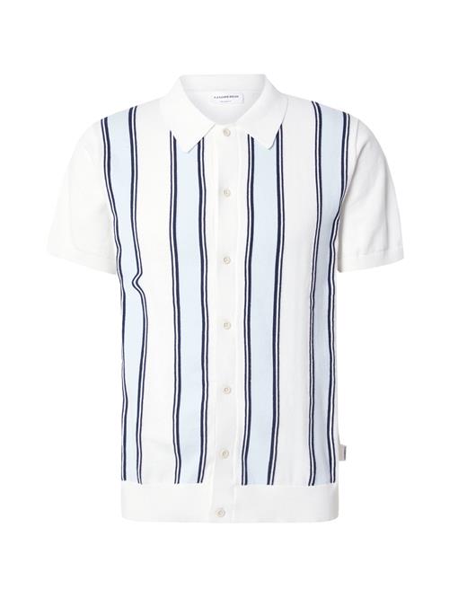 Lindbergh Cardigan  navy / lyseblå / hvid