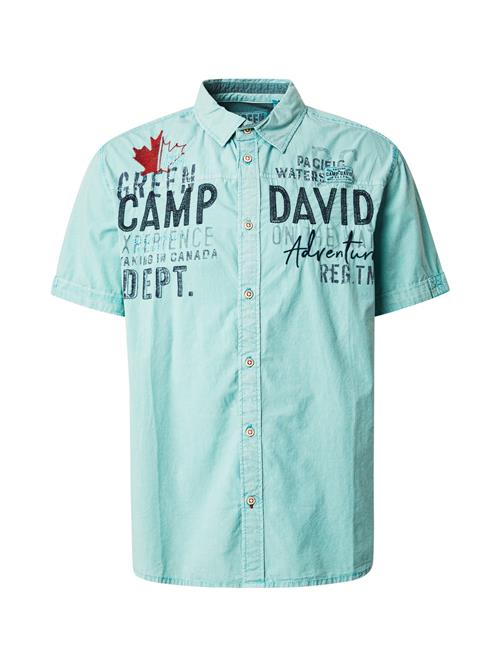 CAMP DAVID Skjorte  navy / jade
