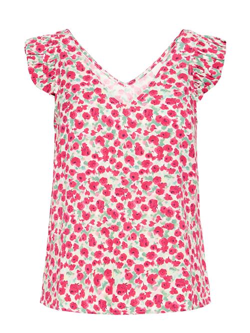 ICHI Overdel 'IHAYA'  grøn / lyserød / rød / hvid