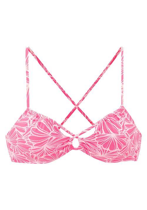 VENICE BEACH Bikinioverdel  pink / hvid