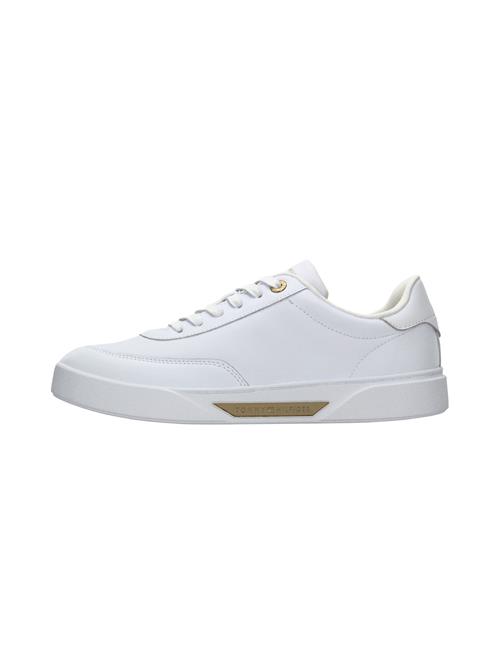 TOMMY HILFIGER Sneaker low 'ESSENTIAL CHIC'  guld / hvid