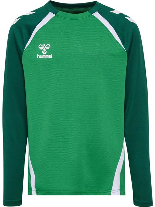 Hummel Sportsweatshirt 'LEAD 2.0'  gran / neongrøn / hvid