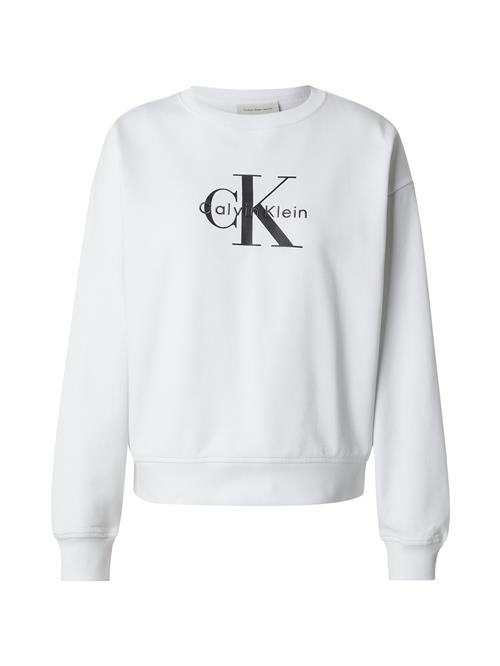 Calvin Klein Jeans Sweatshirt  grå / sort / hvid