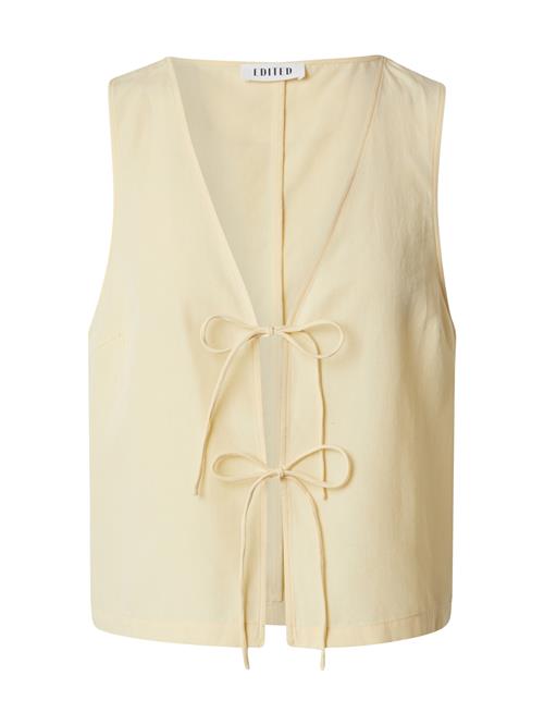 EDITED Bluse 'Kenley'  beige / creme / gul