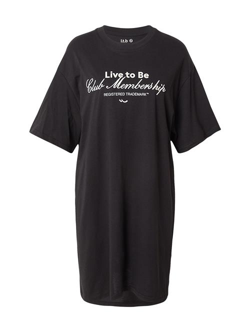 LTB Kjole 'YENAFE'  sort / hvid