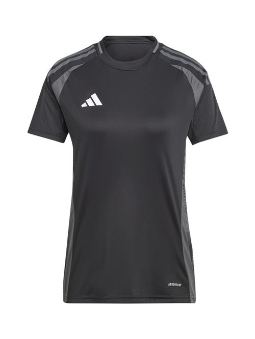 ADIDAS PERFORMANCE Funktionsskjorte  grå / sort / hvid