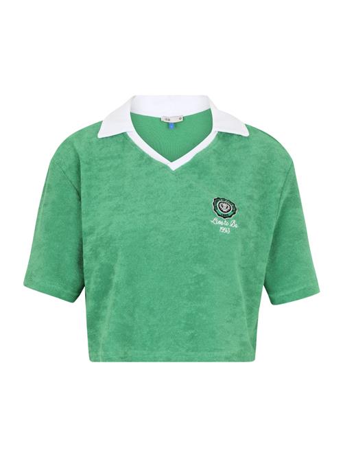 LTB Shirts 'FANOWOF'  grøn / sort / hvid