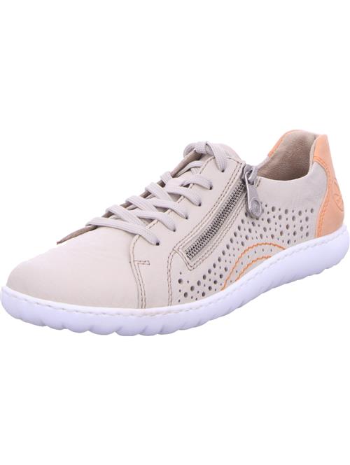 Rieker Snøresko  creme / orange