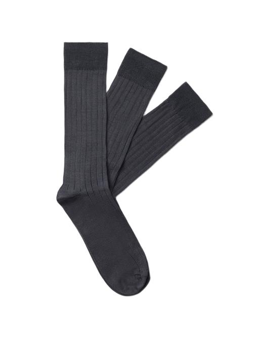 SELECTED Sokker  grå