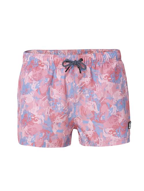 KOROSHI Badeshorts  royalblå / fersken / laks / rosé