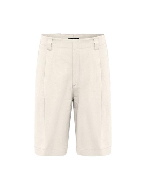 Antioch Bukser med lægfolder  ecru