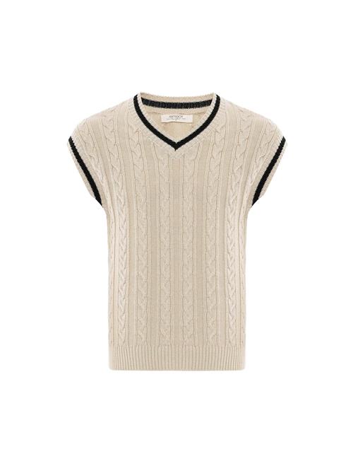 Antioch Pullover  stone / sort