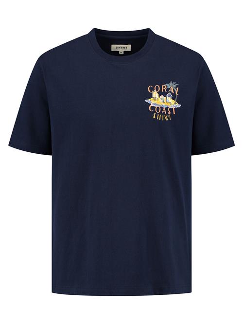 Shiwi Bluser & t-shirts 'Finn Coral Coast'  navy / gul / orange