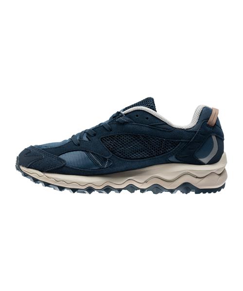 MIZUNO Sneaker low  natblå / lysegrå / naturhvid