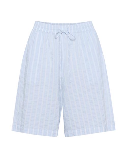 Kaffe Bukser 'Sara'  lyseblå / hvid