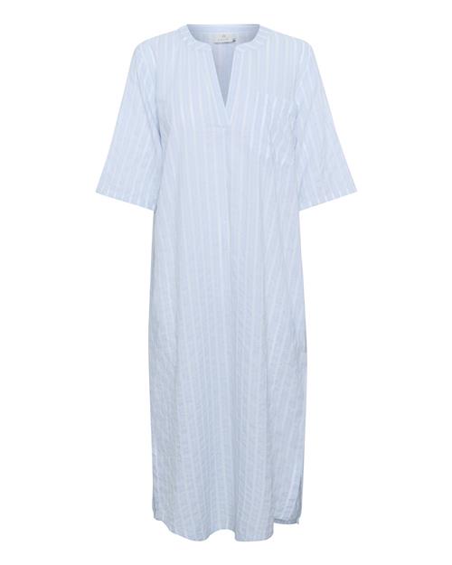 Kaffe Kjole 'Sara'  blå / hvid