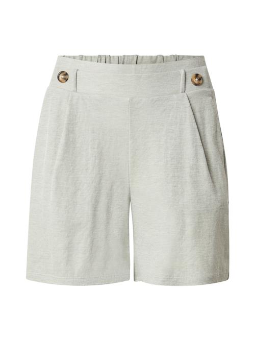 JDY Bukser med lægfolder 'JDYBirdie'  lysegrå