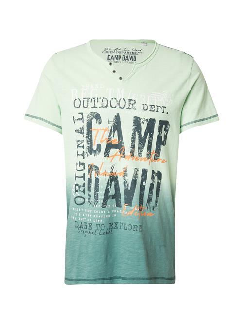 CAMP DAVID Bluser & t-shirts  lysegrøn / mørkegrøn / orange