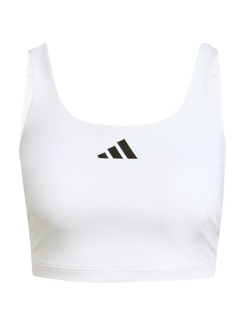 ADIDAS PERFORMANCE Sports-BH 'Power'  sort / hvid