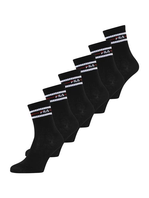 FILA Sokker  rød / sort / hvid