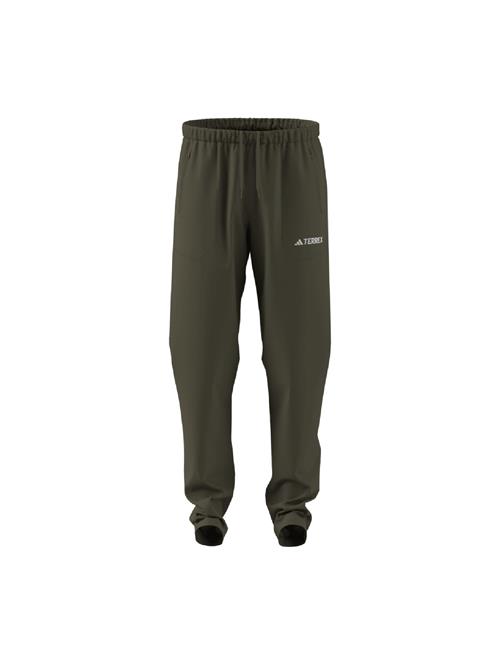 ADIDAS TERREX Udendørsbukser 'Essentials'  khaki / hvid