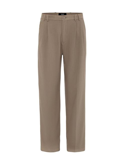 Antioch Bukser med lægfolder  lysebrun